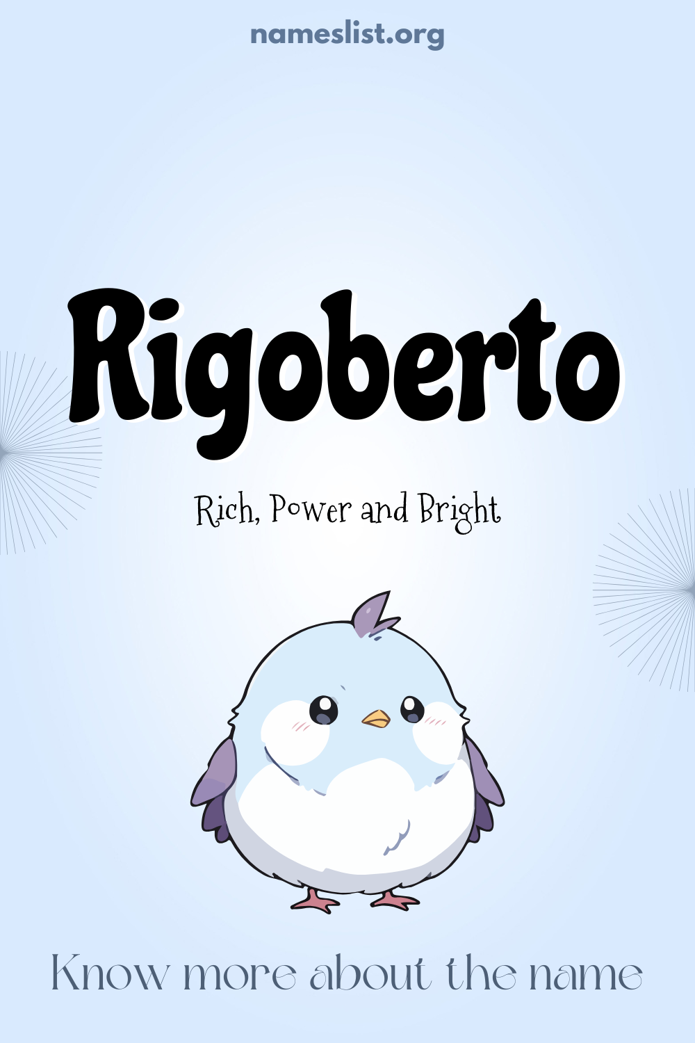 Rigoberto meaning and origin