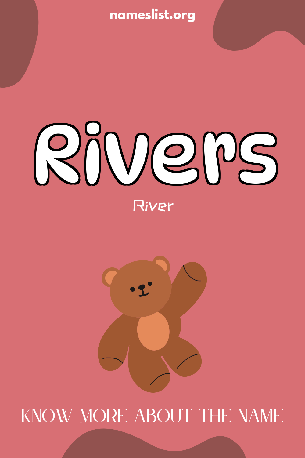 Rivers meaning and origin