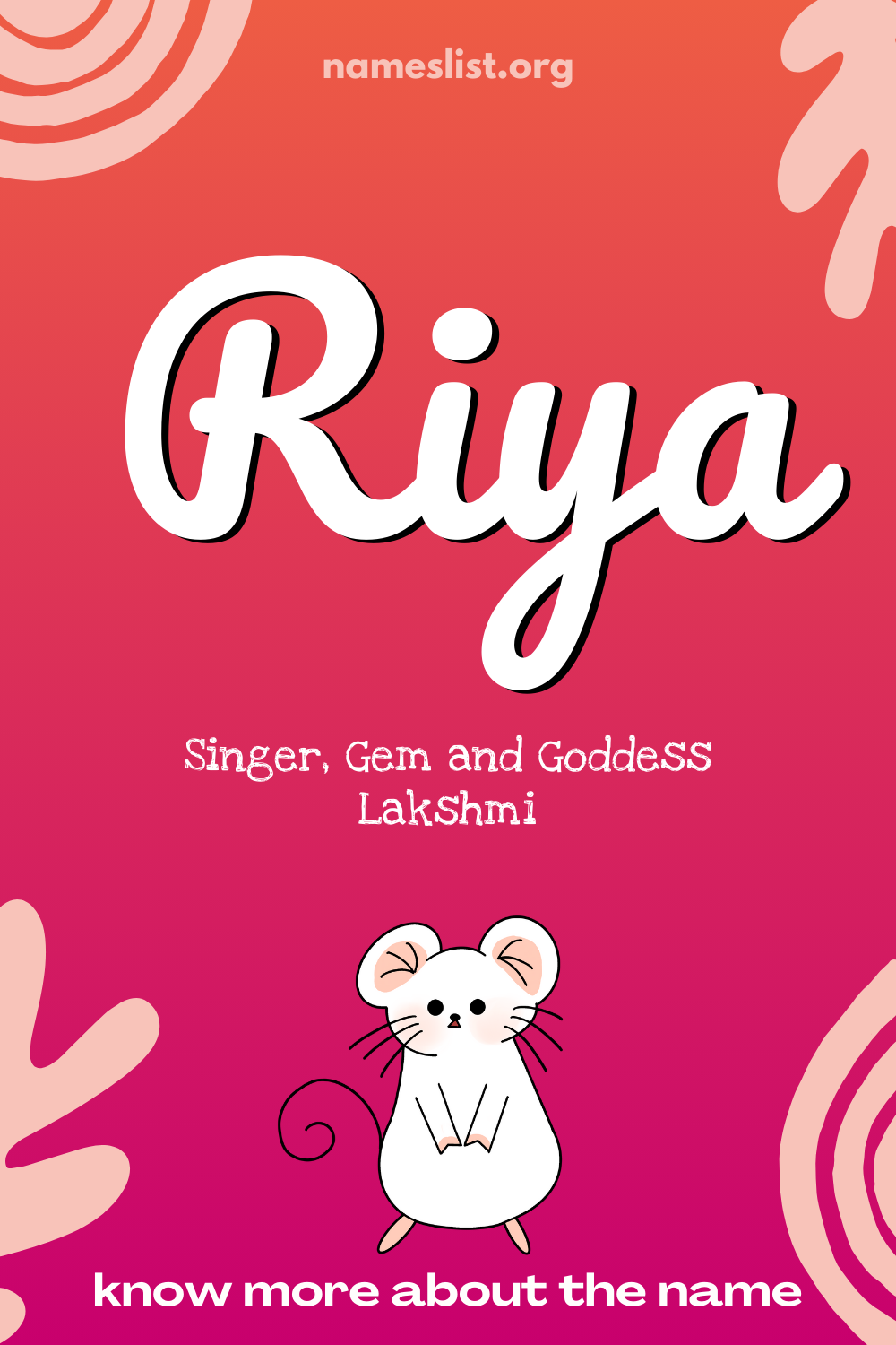 Riya meaning and origin