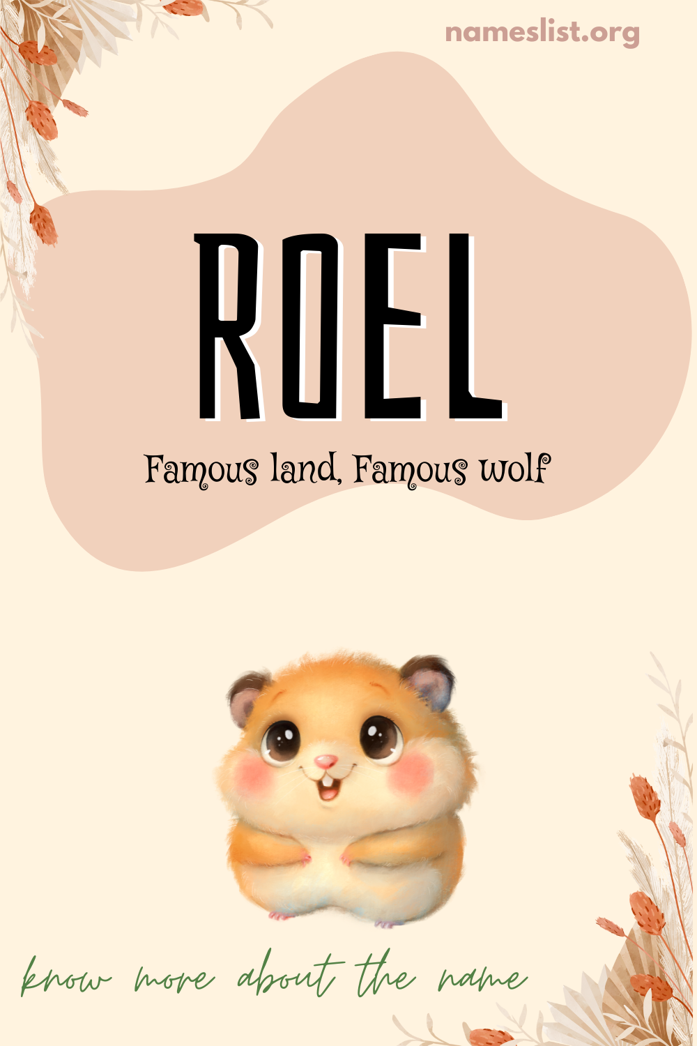Roel meaning and origin