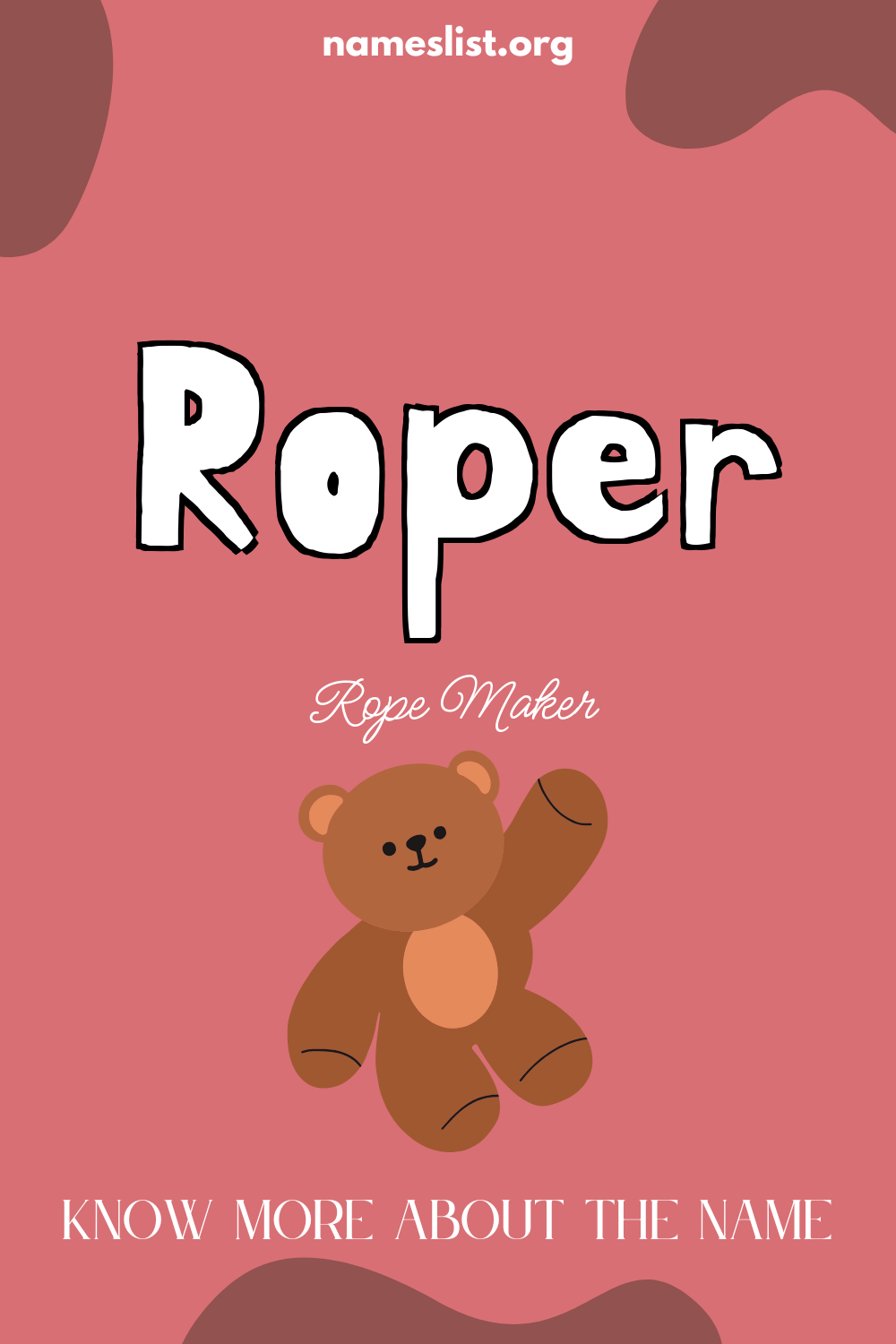 Roper meaning and origin