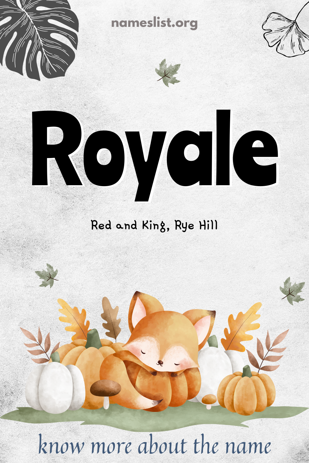 Royale meaning and origin