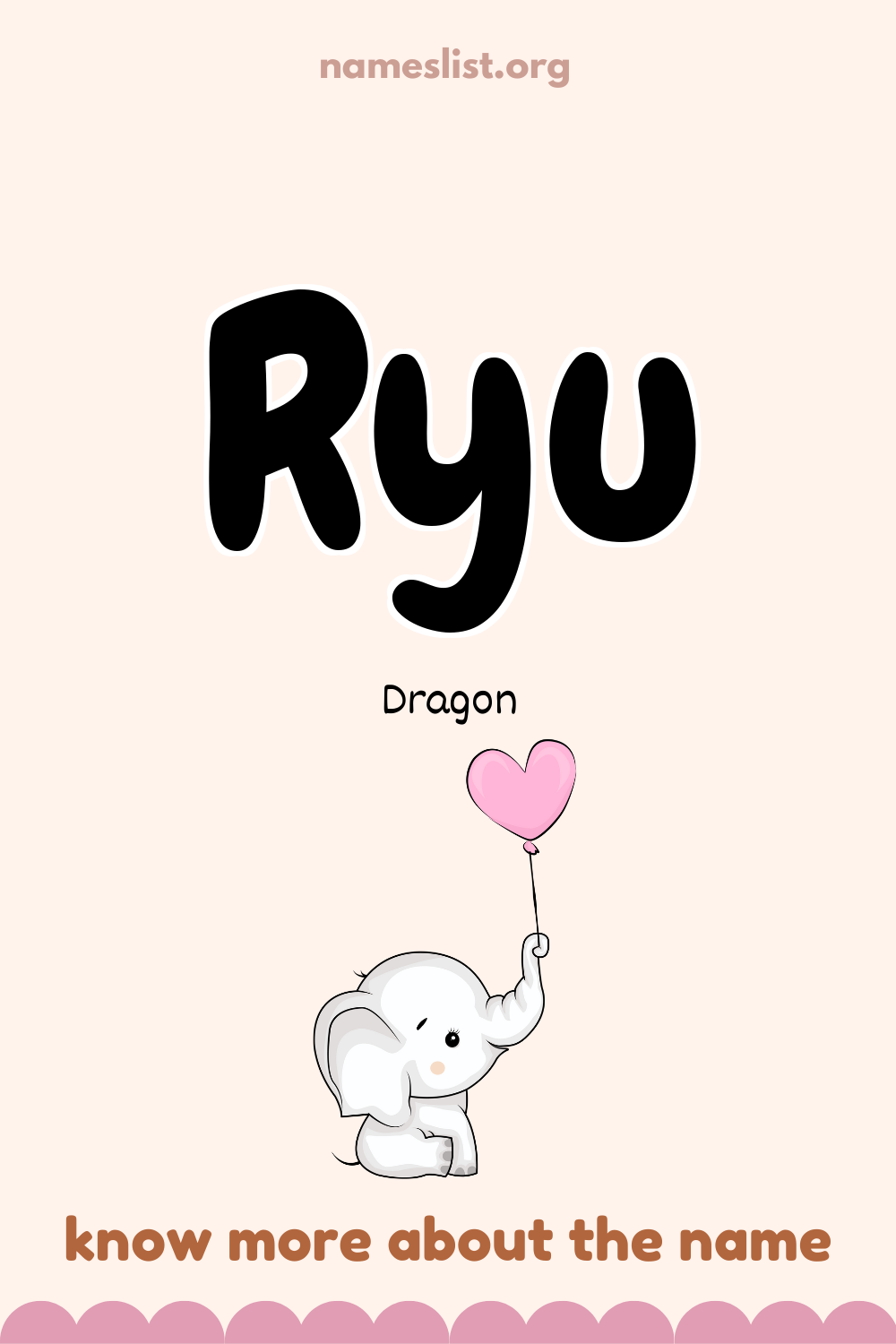 Ryu meaning and origin