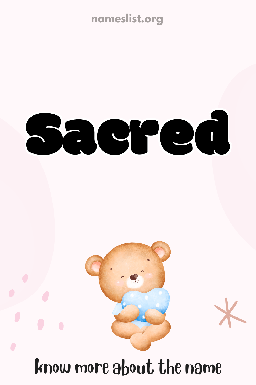 Sacred meaning and origin