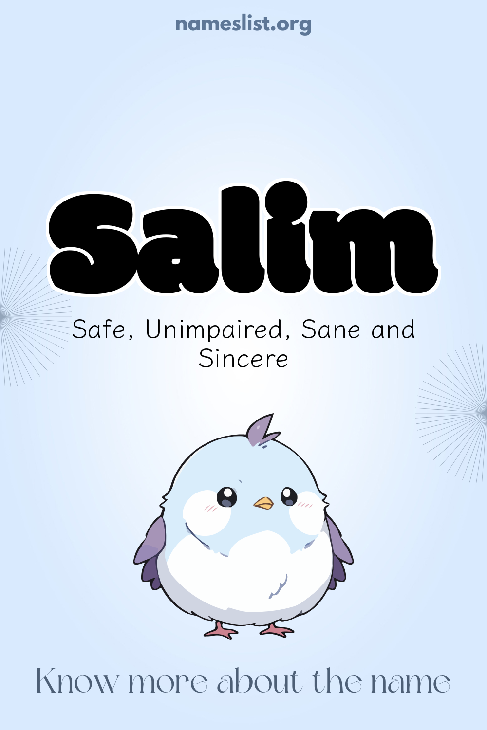 Salim meaning and origin