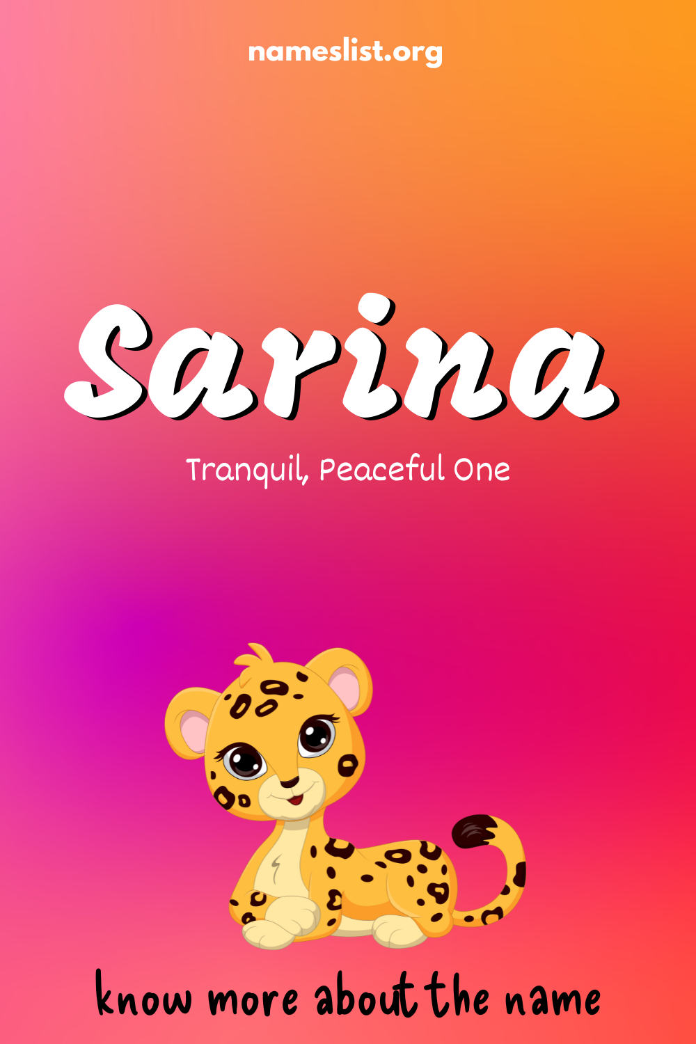 Sarina meaning and origin