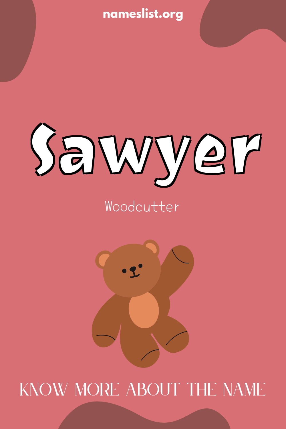 Sawyer meaning and origin