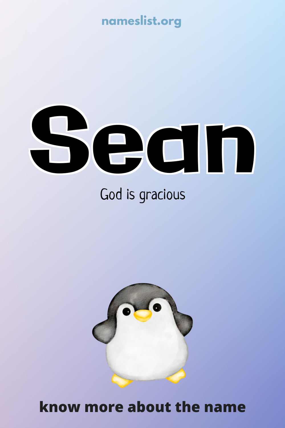 Sean meaning and origin