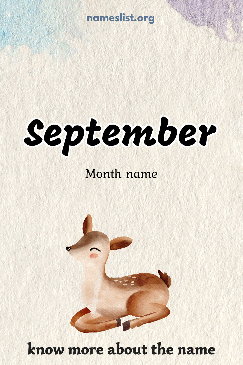 September meaning and origin