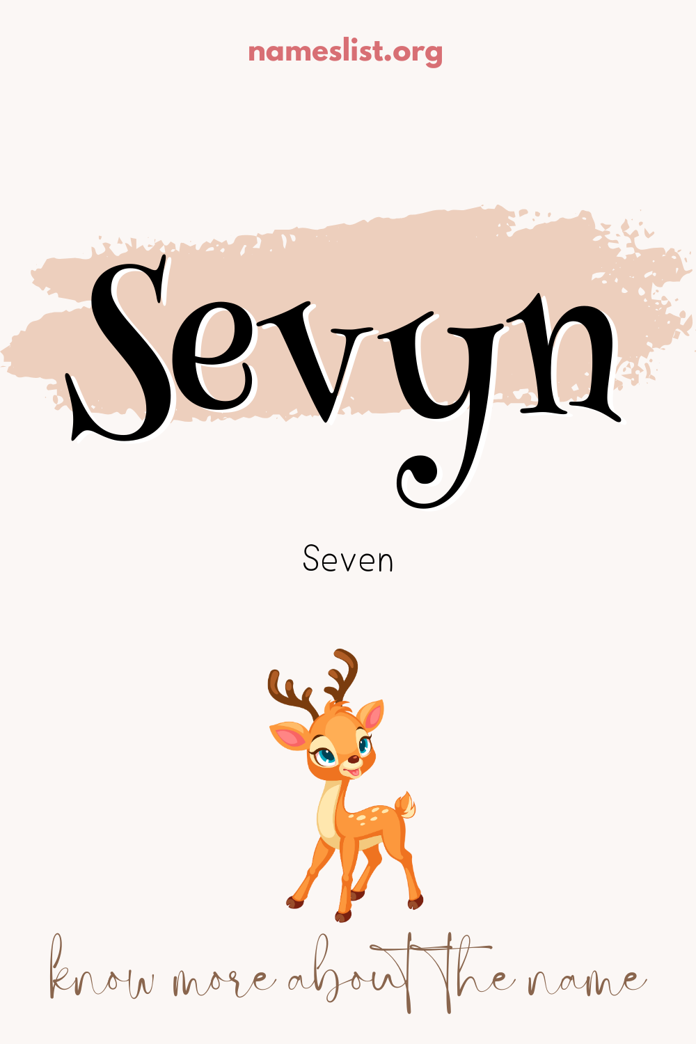 Sevyn meaning and origin