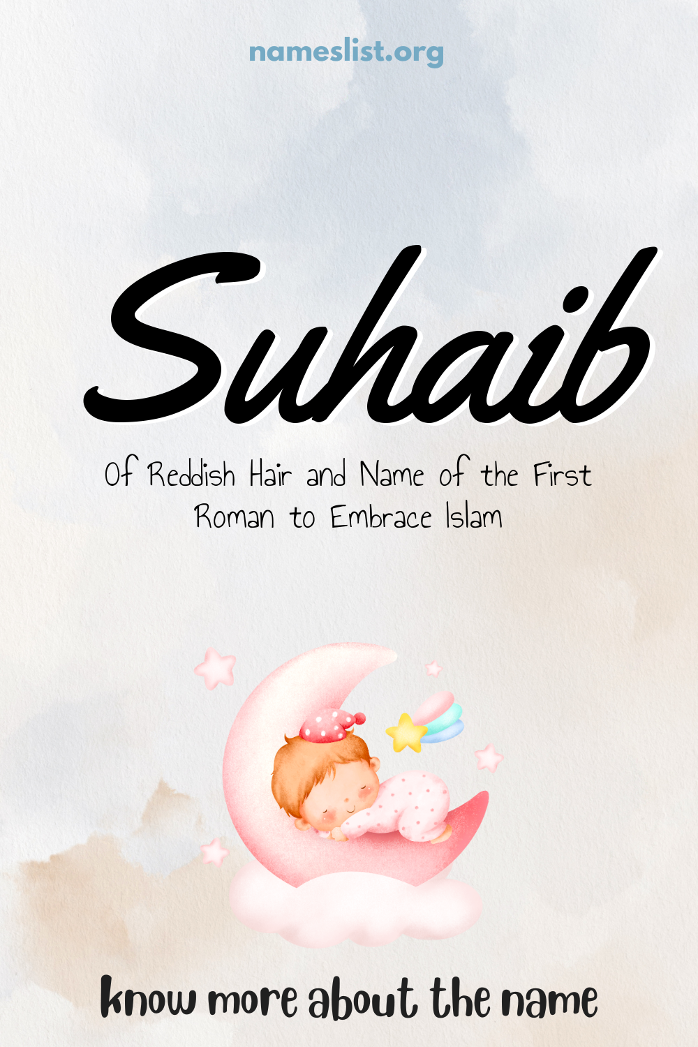 Suhaib meaning and origin