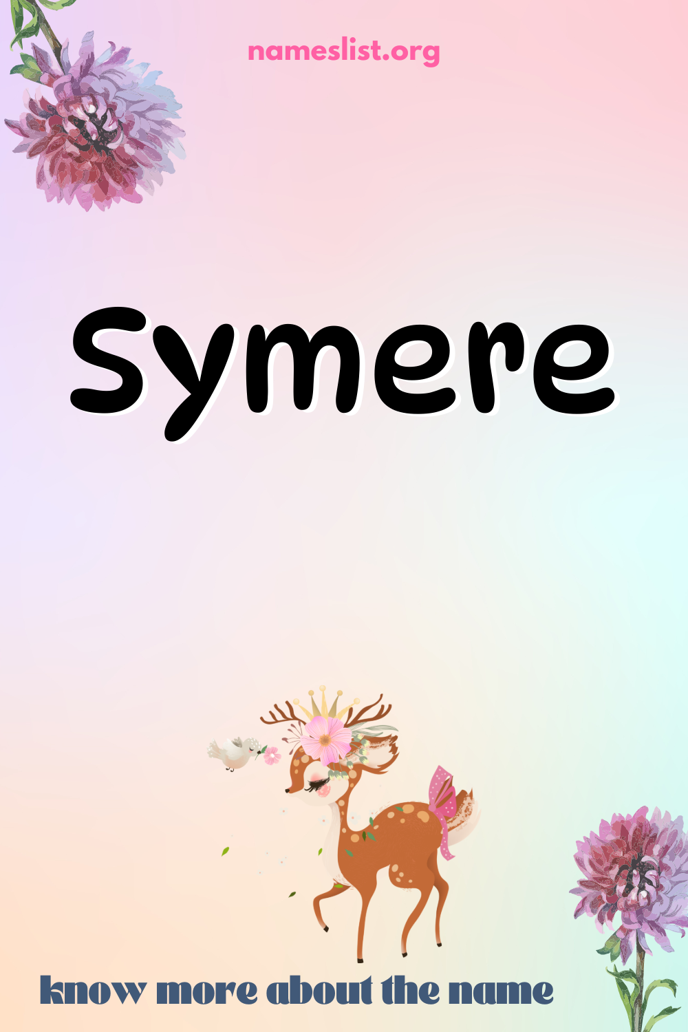 Symere meaning and origin