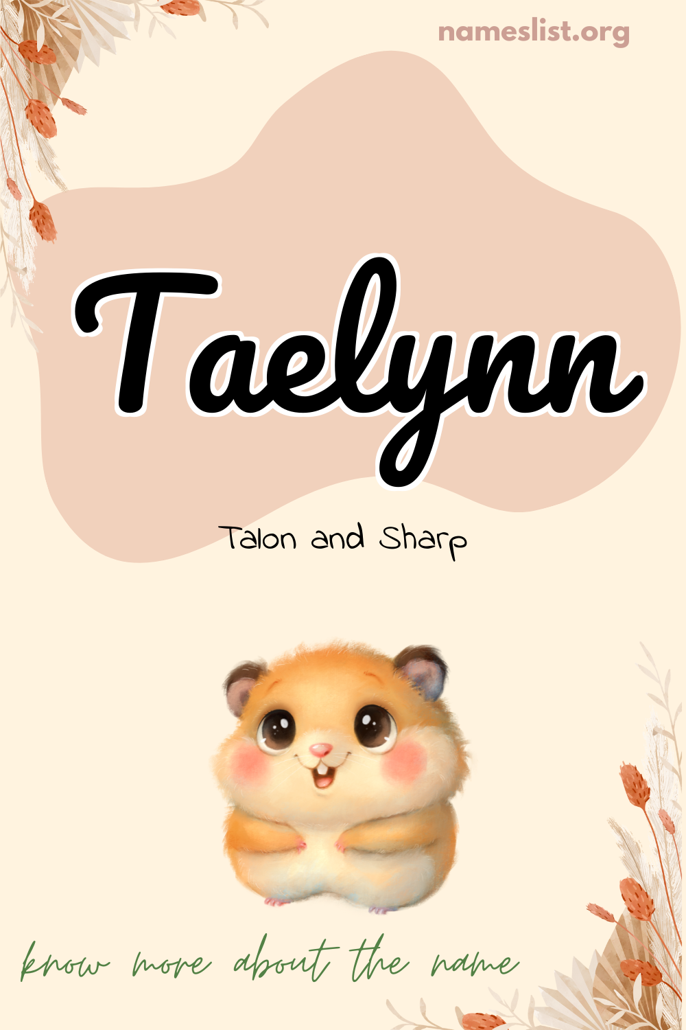 Taelynn meaning and origin