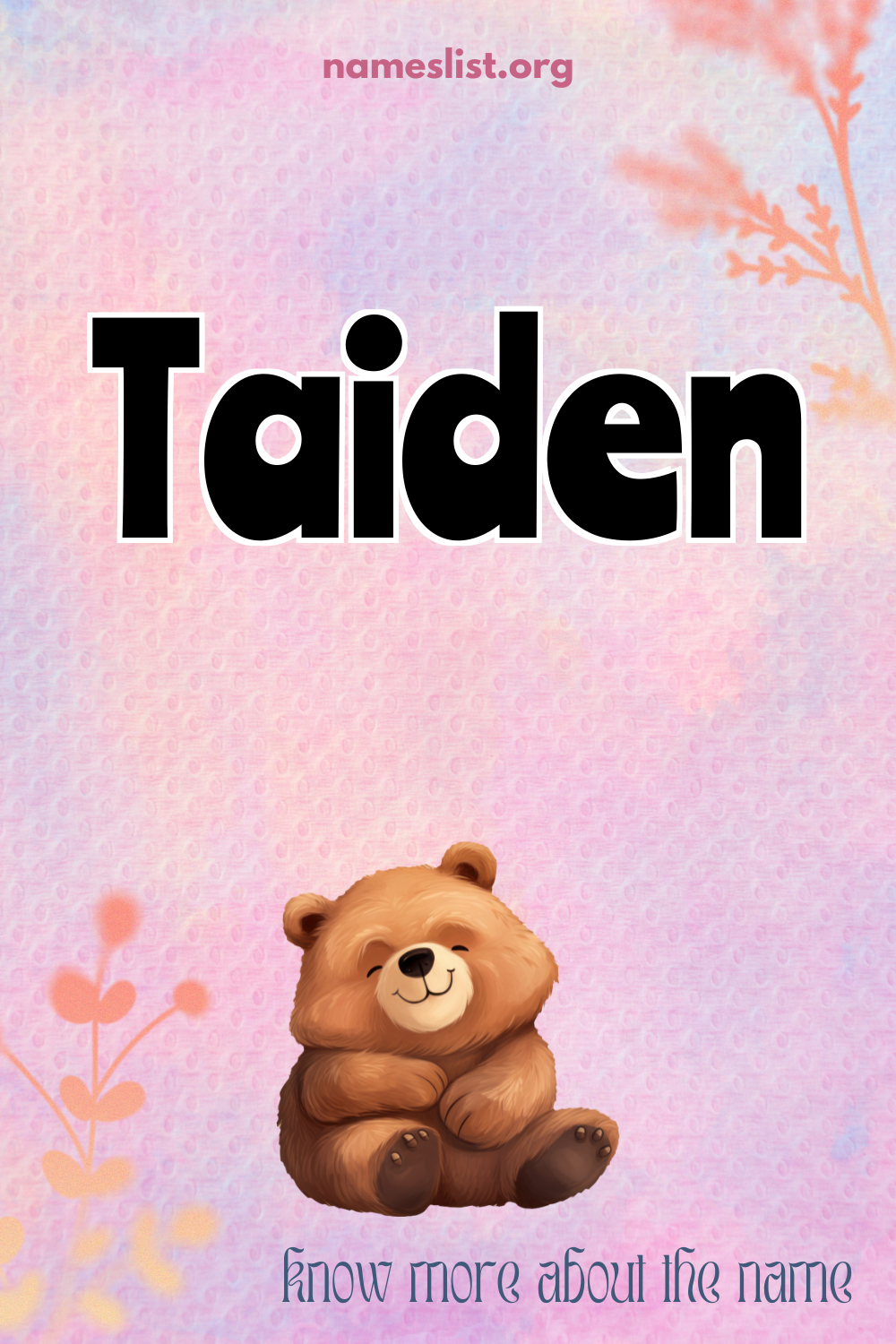Taiden meaning and origin
