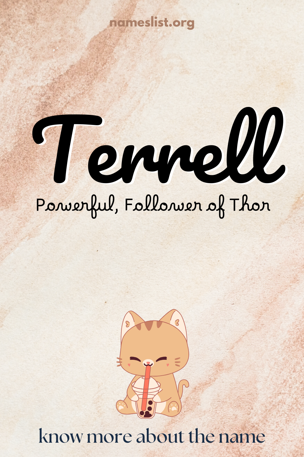 Terrell meaning and origin