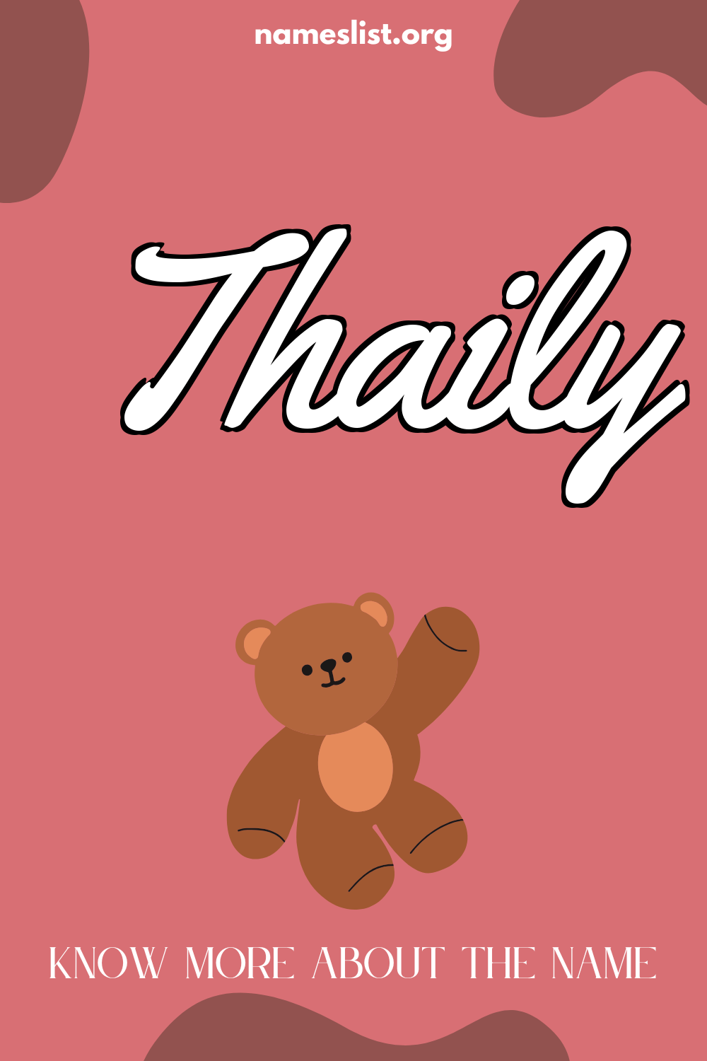 Thaily meaning and origin