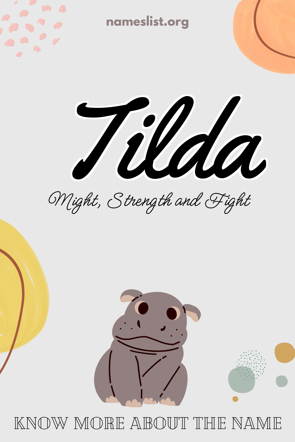 Tilda meaning and origin