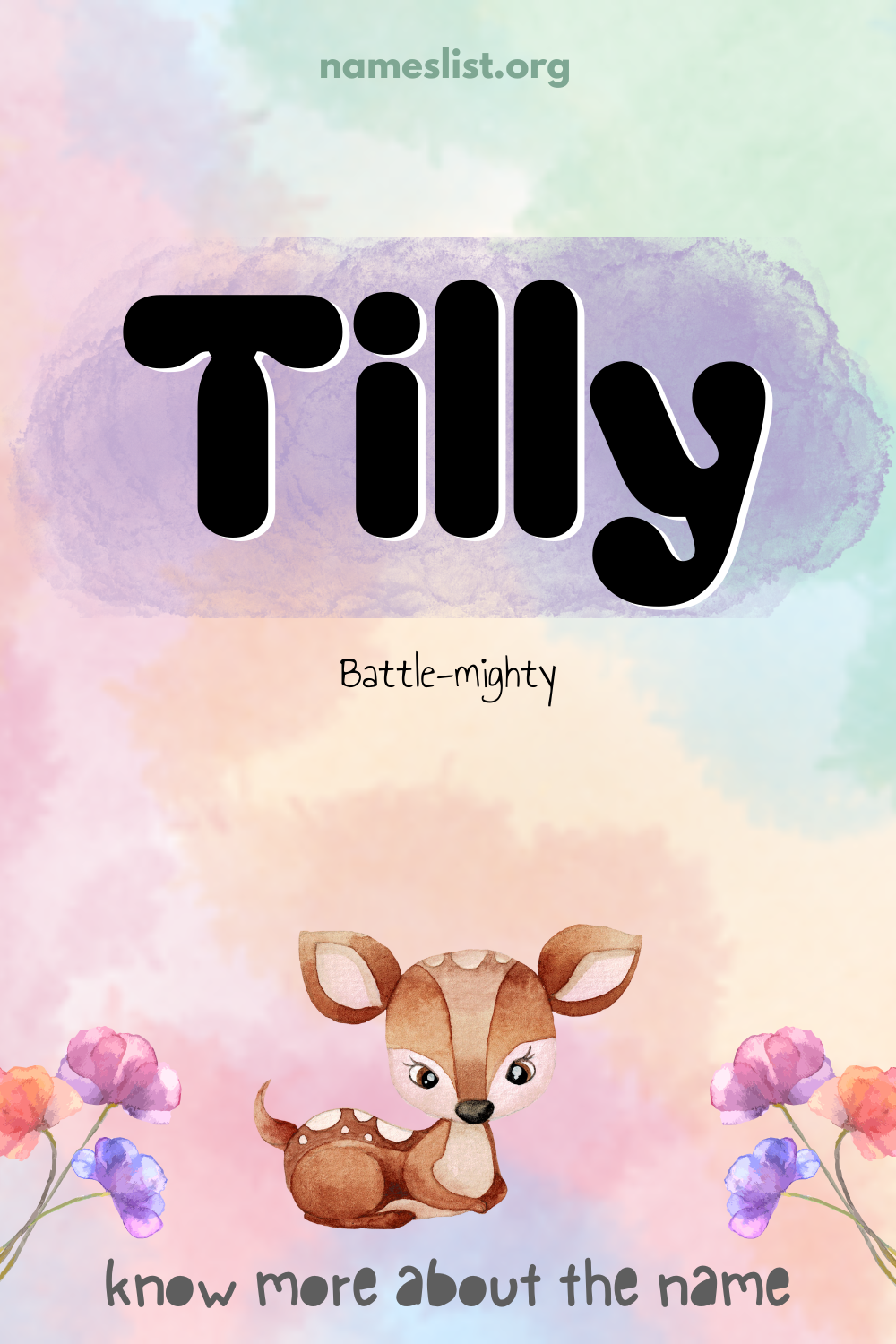Tilly meaning and origin