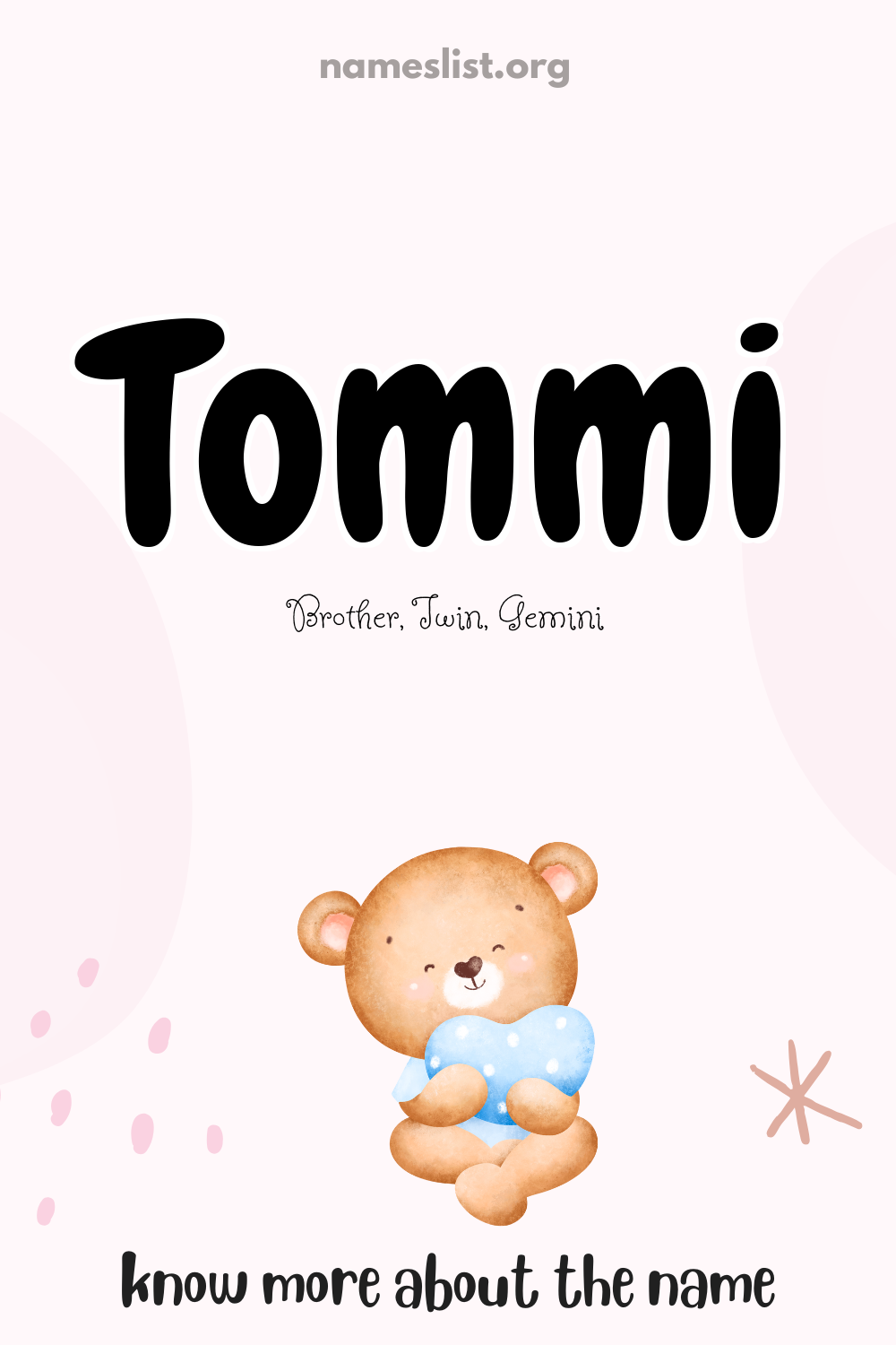 Tommi meaning and origin