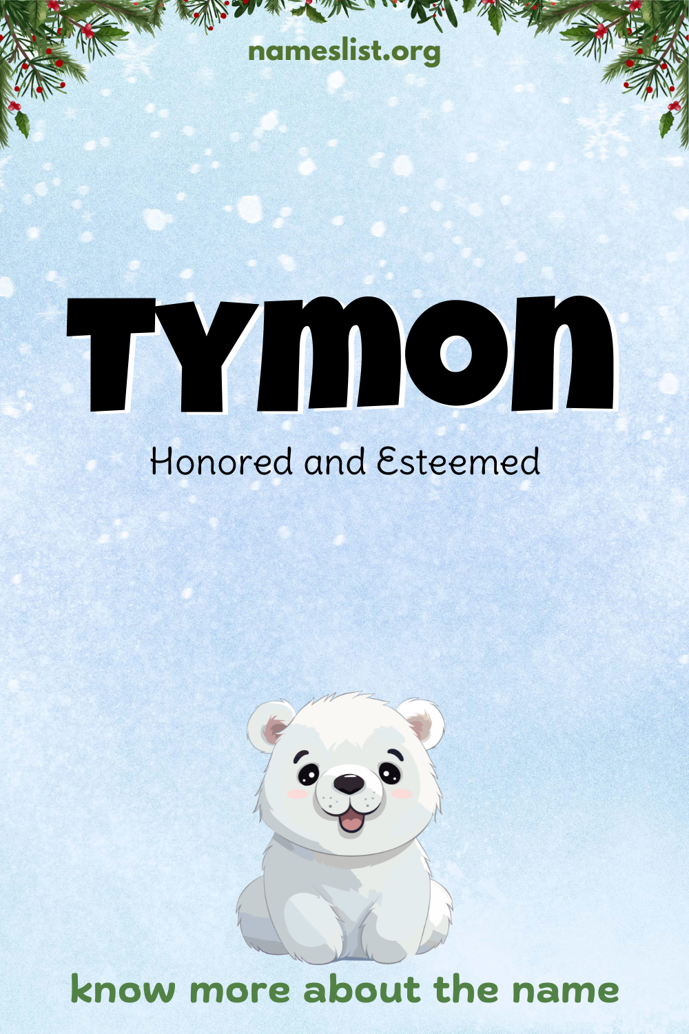 Tymon meaning and origin