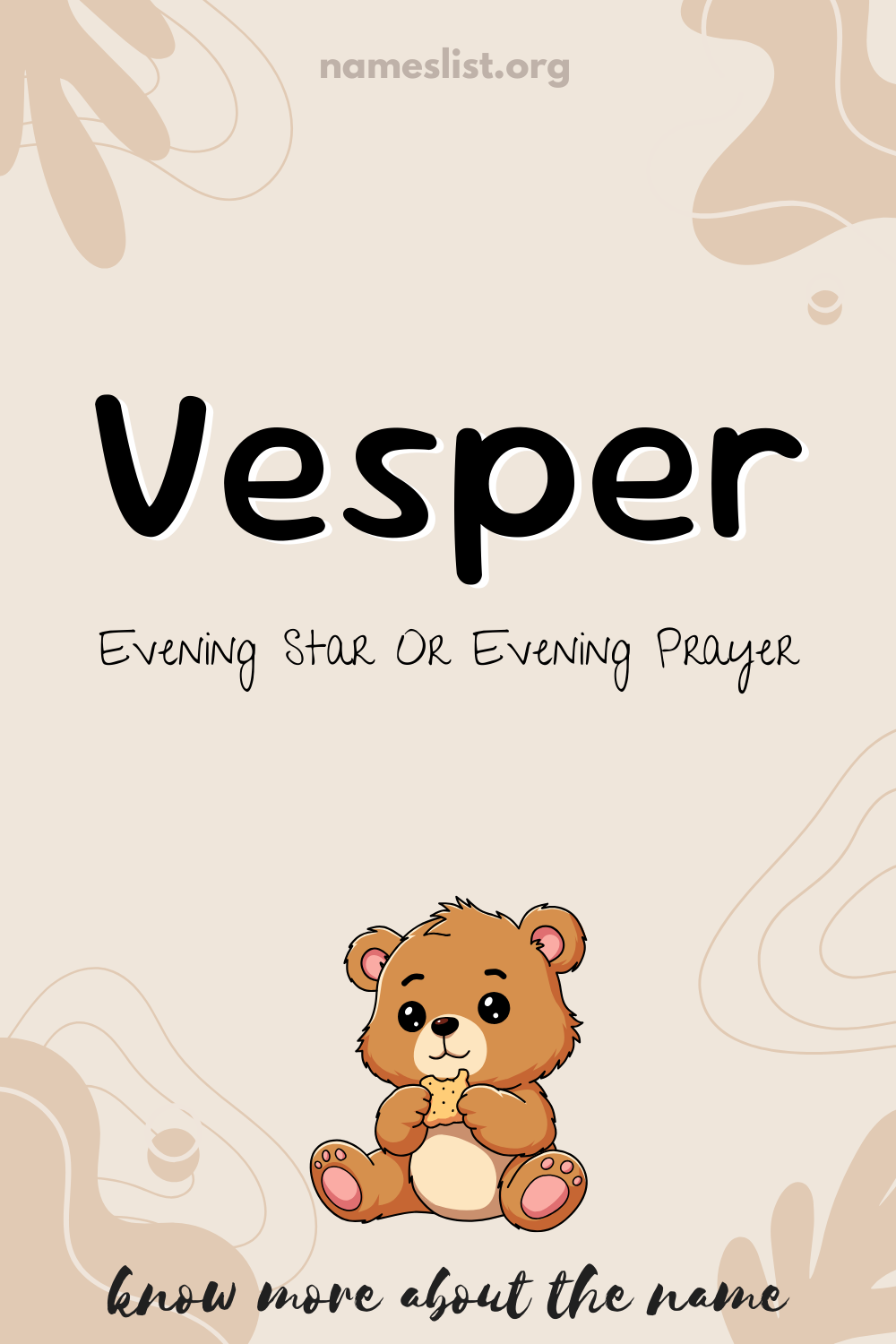 Vesper meaning and origin