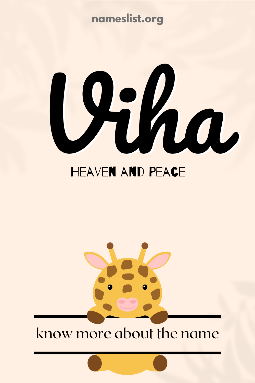 Viha meaning and origin