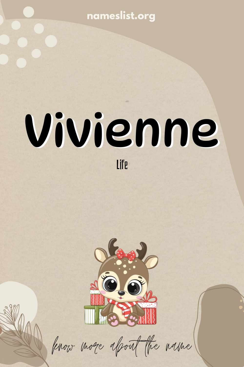 Vivienne meaning and origin