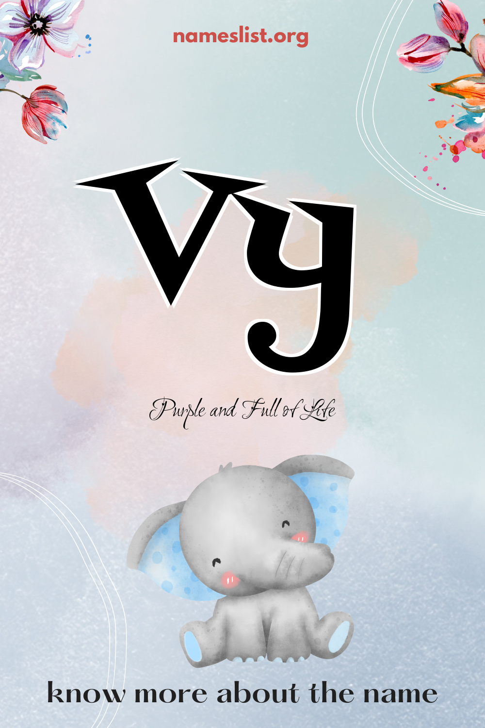 Vy meaning and origin