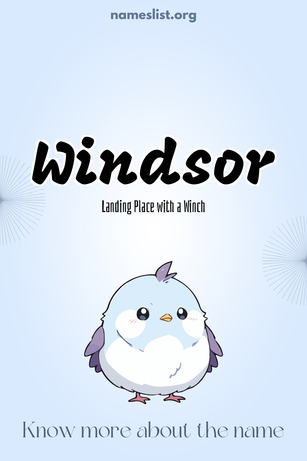 Windsor meaning and origin
