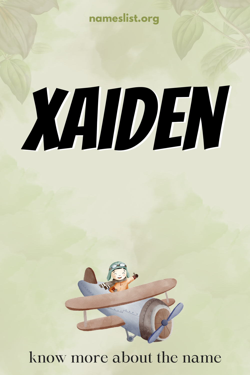 Xaiden meaning and origin