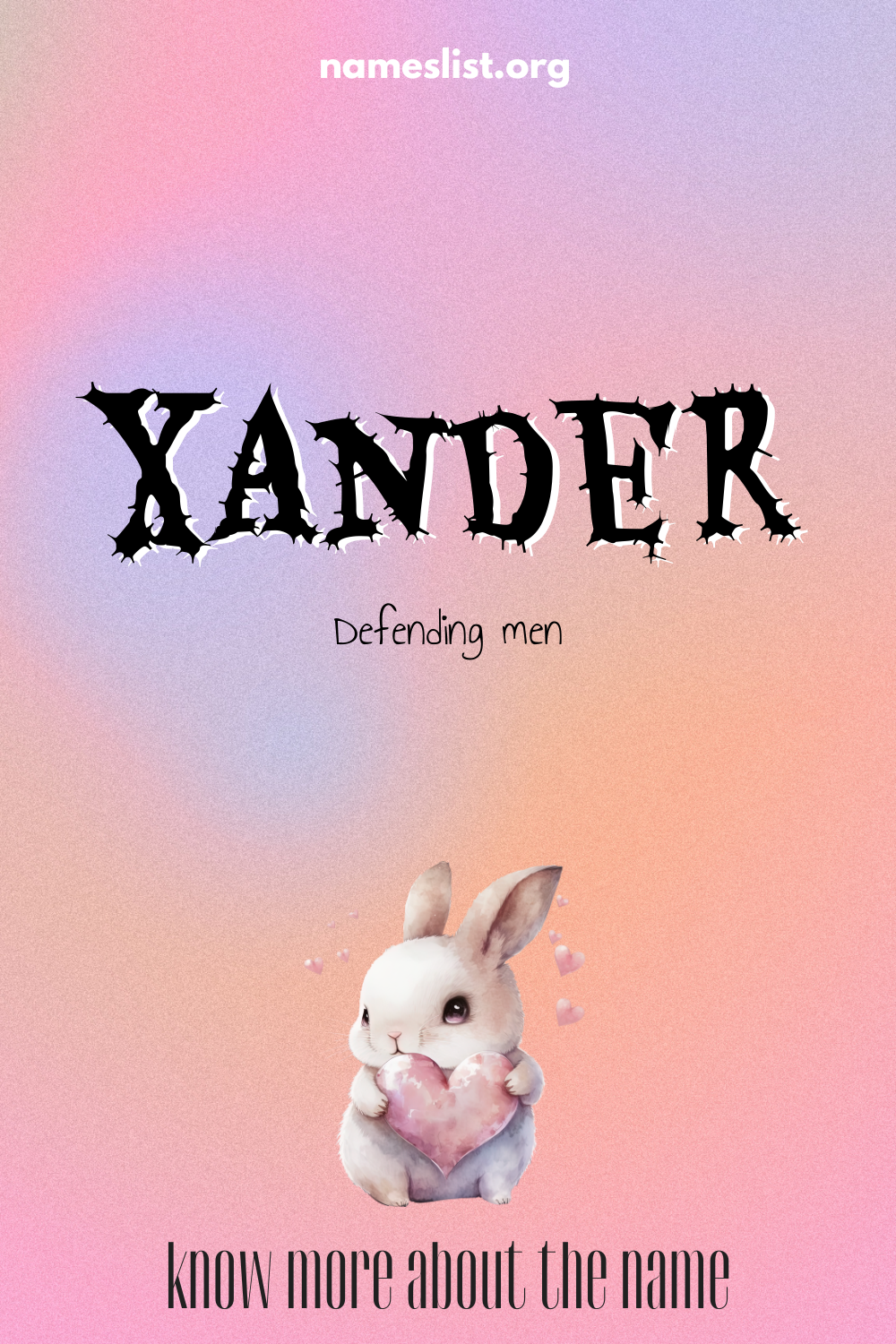 Xander meaning and origin