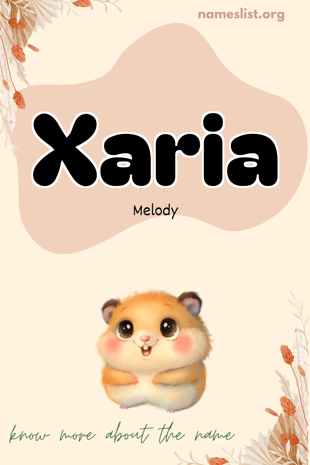 Xaria meaning and origin