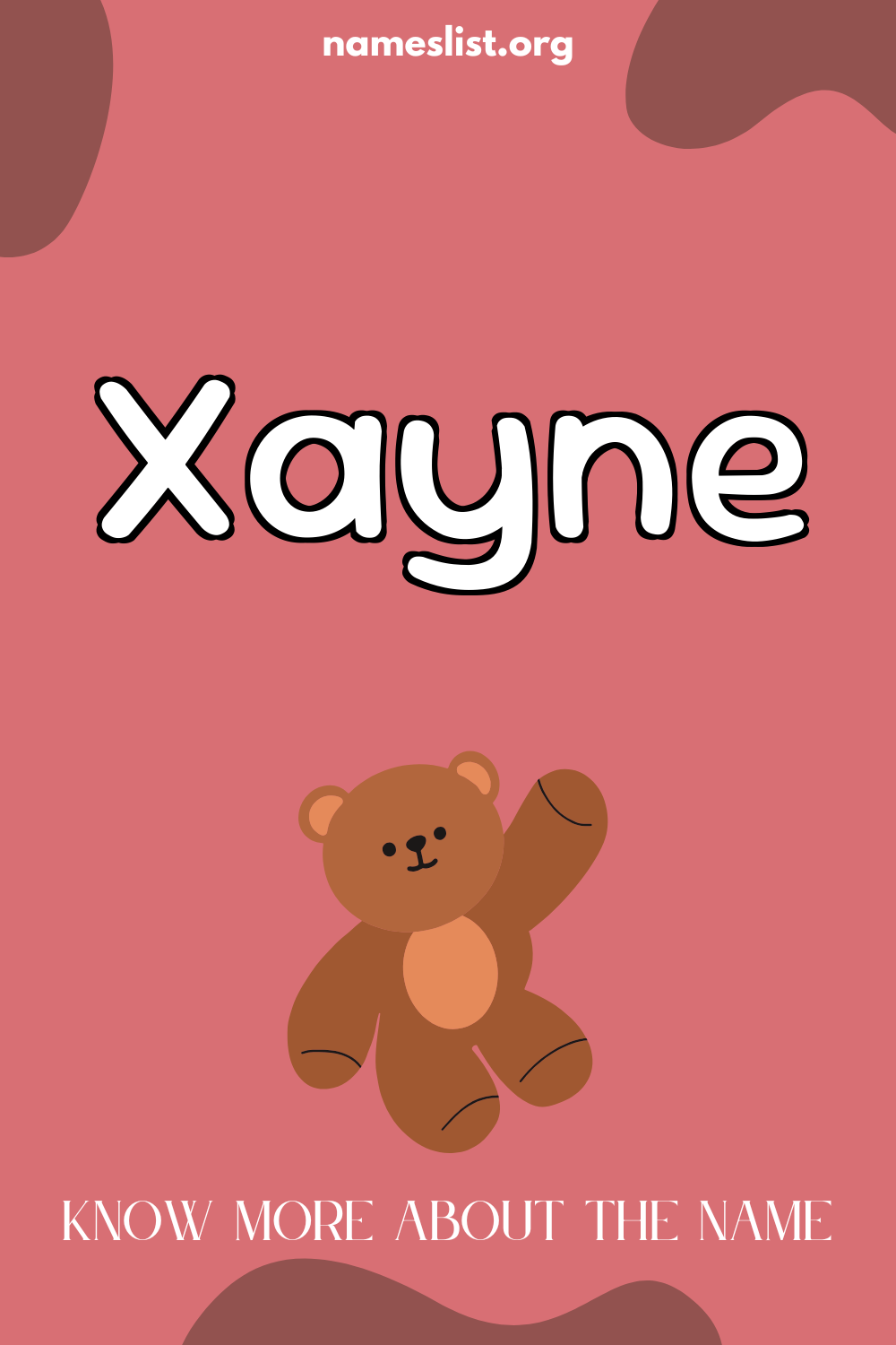 Xayne meaning and origin