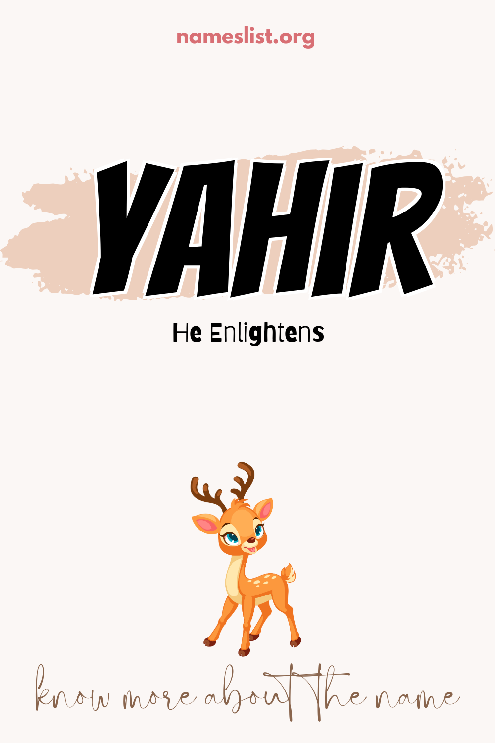 Yahir meaning and origin