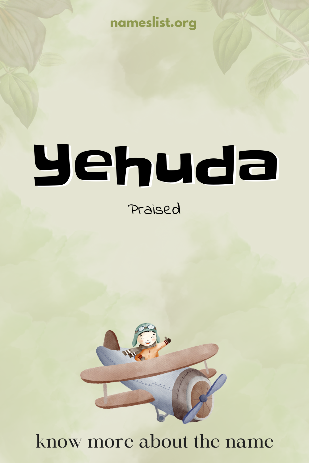 Yehuda meaning and origin