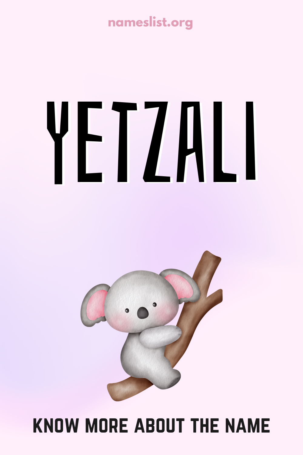 Yetzali meaning and origin