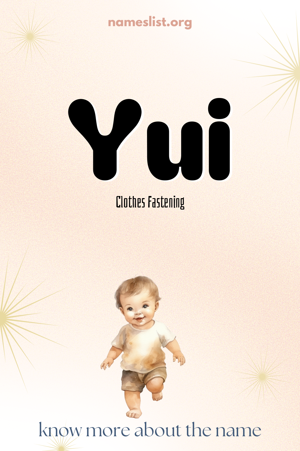 Yui meaning and origin