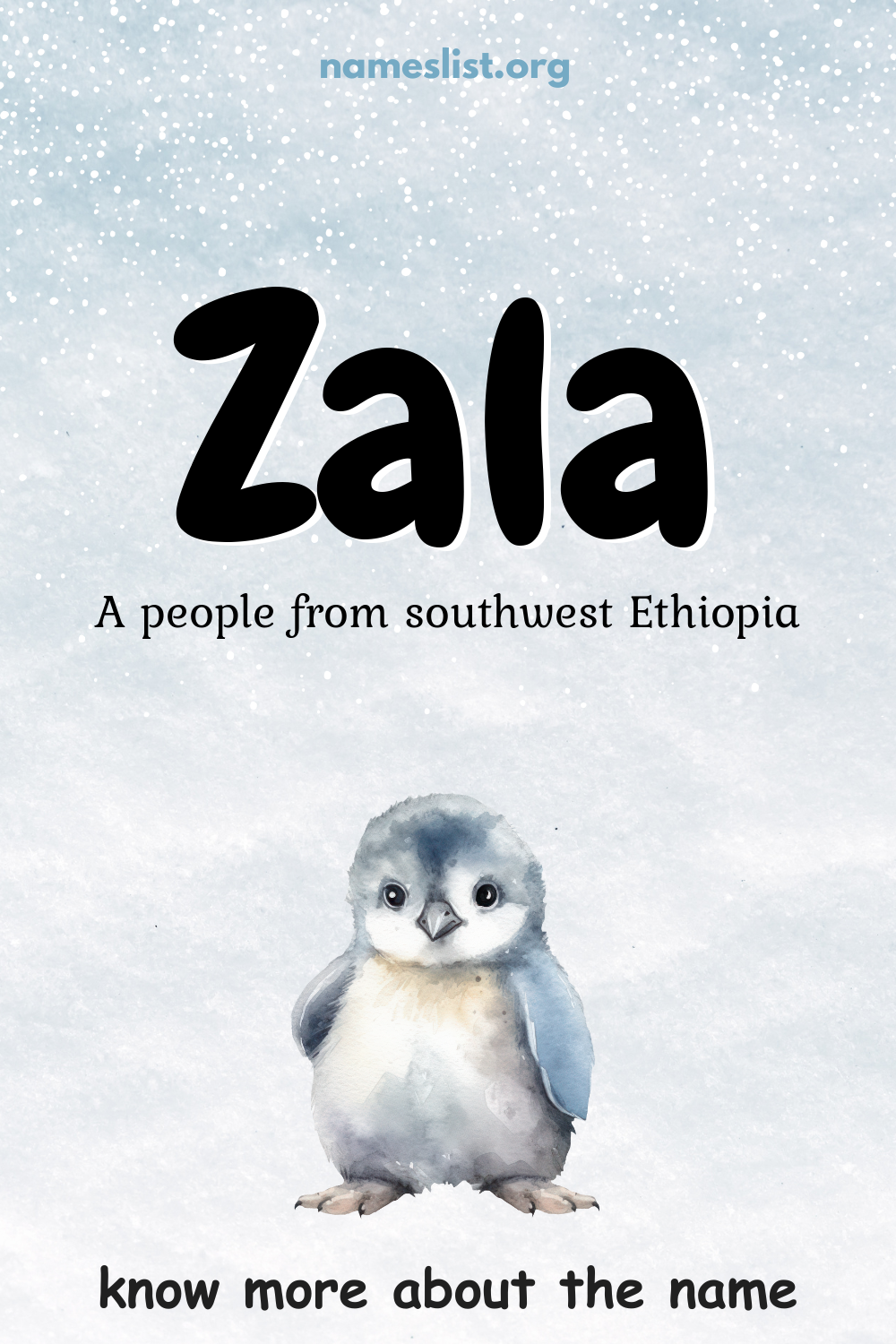 Zala meaning and origin