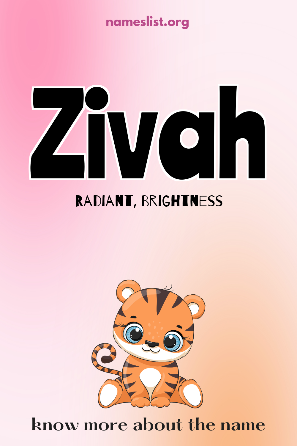 Zivah meaning and origin