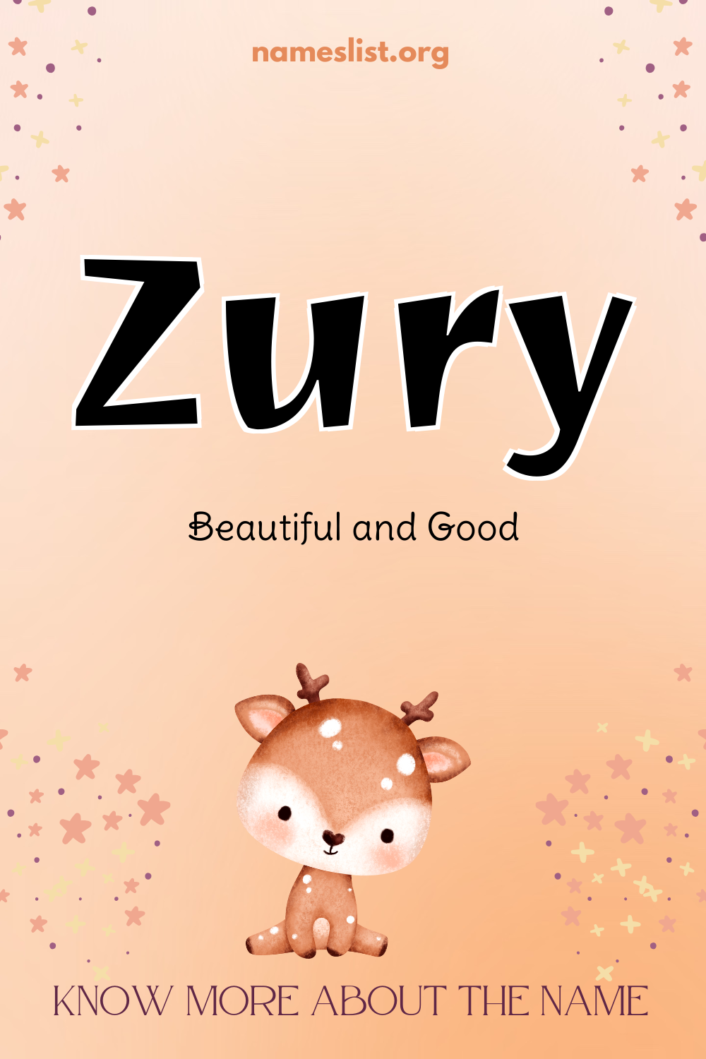 Zury meaning and origin